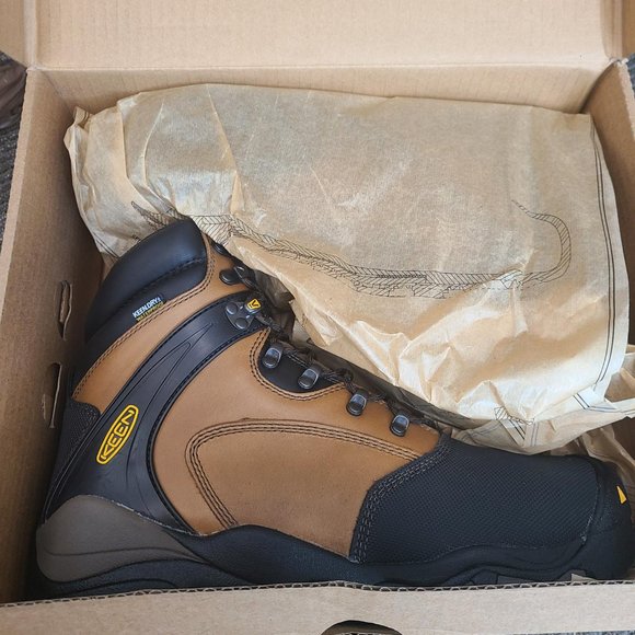 Brand New:   Men's Keen Louisville Met Guard Work Boots Size 12D Steel Toe - Picture 2 of 8